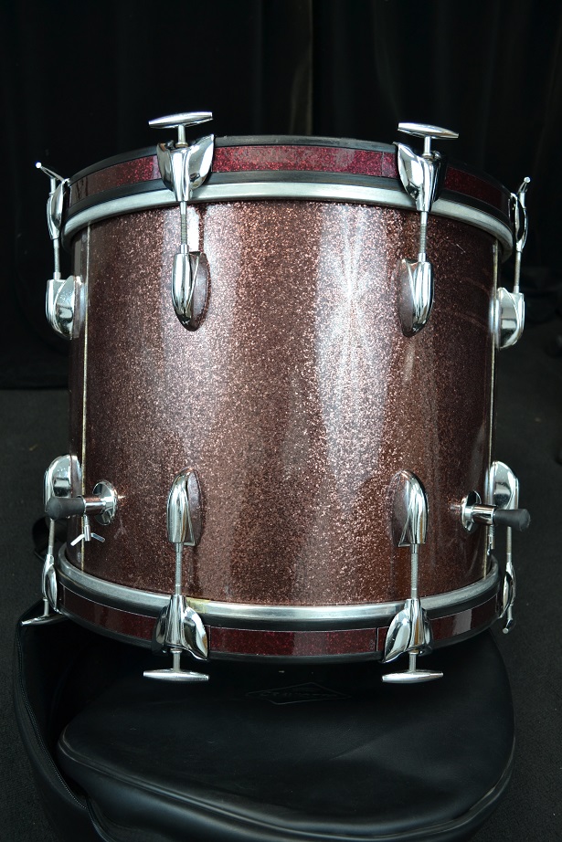 Steve Maxwell Vintage and Custom Drums 1 OWNER Gretsch Burgundy